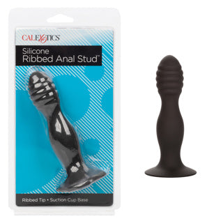 Calexotics - Silicone Ribbed Anal Stud