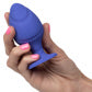 Calexotics - Ensemble Butt Plug Cheeky - Bleu