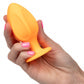 Calexotics - Ensemble Butt Plug Cheeky - Orange