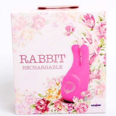 Seven Creations - Rabbit Rechargable Bullet - Rose