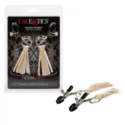 NipplePlay - Nipple Clamps Tassels - Doré