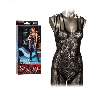 Scandal Lingerie - Strappy Lace Body Suit