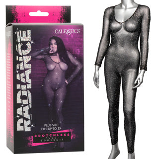 Radiance - Crothless Full Bodysuit Taille Plus