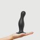 Strap-on-me - Dildo Plug Curvy - Grand Noir