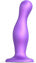 Strap-on-me - Dildo Plug Curvy - Petit Violet