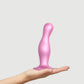 Strap-on-me - Dildo Plug Curvy - Grand Rose