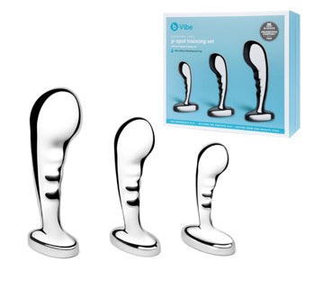 B-Vibe - Stainless P Spot Training Set