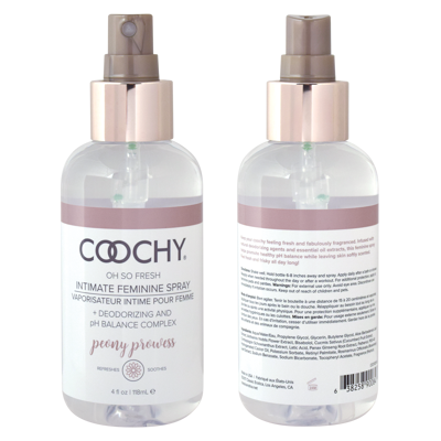 COOCHY - Vaporisateur Intime Pour Femme - Prouesse de pivoine 118ml