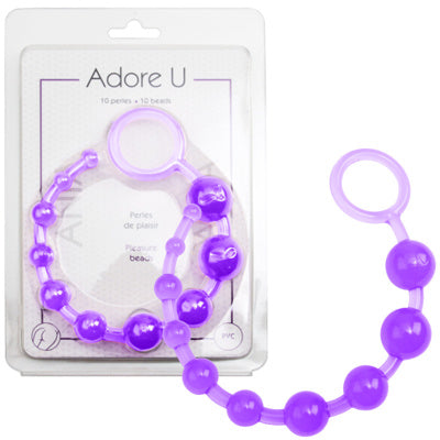 Adore U - Perles de Plaisir Ania - Violet/Bleu