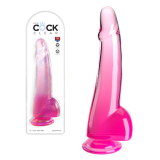 King Cock - Dildo 10 po - Rose