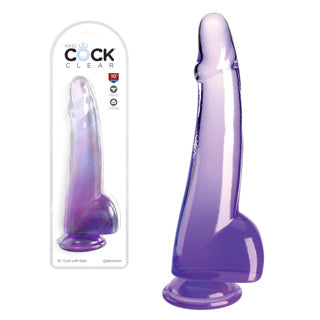 King Cock - Dildo 10 po - Mauve