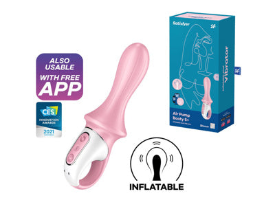 Satisfyer - Air Pump Booty 5+ - Rose