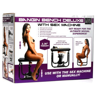 Love Botz - Deluxe Banging Bench w/ Sex machine