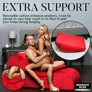 Bedroom Bliss - Kinky Couch Chaise Lounge - Rouge