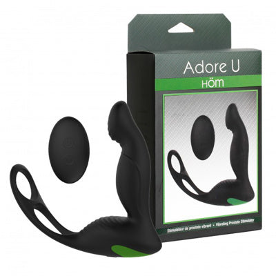 Adore U Höm - Stimulateur De Prostate Avec Télécommande &amp; Anneau