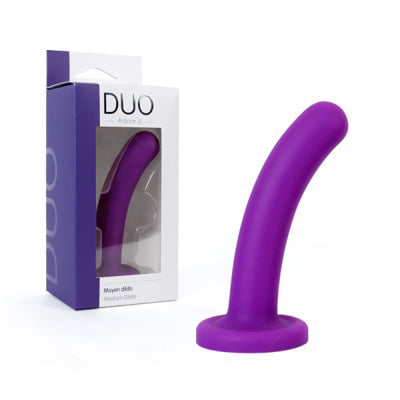 Adore U - DUO - Moyen dildo - Mauve