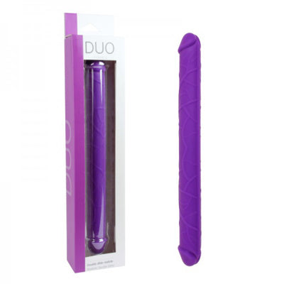 Adore U - DUO - Dildo Double Réaliste 14po - Mauve