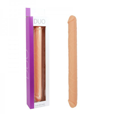 Adore U - DUO - Dildo Double Réaliste 14po - Beige