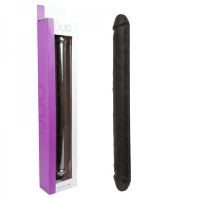 Adore U - DUO - Dildo Double Réaliste 16po - Noir