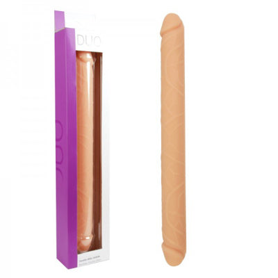 Adore U - DUO - Dildo Double Réaliste 16po - Beige