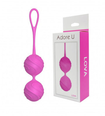 Adore U - Boules Chinoises Lova - Fuchsia