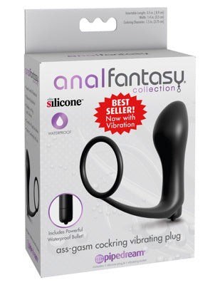 AnalFantasy - Ass-Gasm Cockring vibrating plug