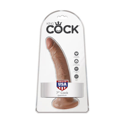 King Cock - Dildo 7 pouces - Bronzé