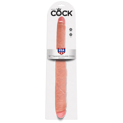 King cock - 16inch Tapered Double dildo