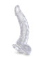 King Cock - Dildo 7.5 po Avec Testicules - Transparent